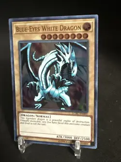 Blue-Eyes White Dragon-Ultra Rare-Unlimited-LCKC EN001 Yugioh - Image 8