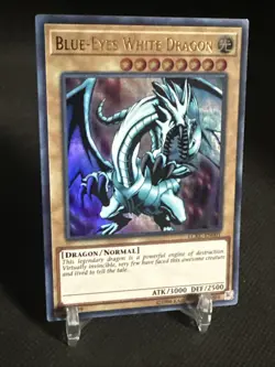 Blue-Eyes White Dragon-Ultra Rare-Unlimited-LCKC EN001 Yugioh - Image 9