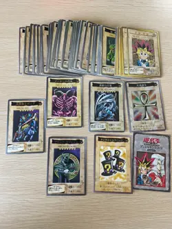 Yu-Gi-Oh Card Game BANDAI Dark  set trading Dark Magician blue eyes  holo bp960 - Image 14