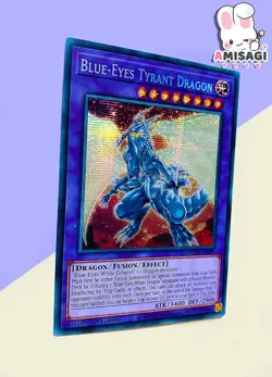 Yu-Gi-Oh! Card Blue-Eyes Tyrant Dragon MP23-EN019 Trading Card Game TCG - Image 2