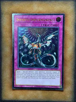 Yugioh Infinite Impermanence OP17-EN002 Ultimate Rare NM - Image 2