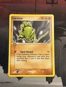 PokÃ©mon Larvitar #11/17 Common - 2004 Pop Series 1 Promo Card NM - Image 2