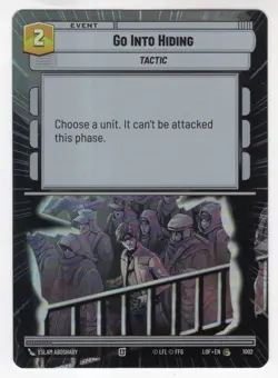 Star Wars Unlimited LotF Hyperspace Foil Card LOF1002 - Image 1