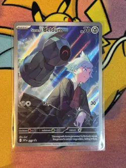 Steven's Beldum SVP 207 Rival Battle Deck Black Star Promo Pokemon Card Mint - Image 1