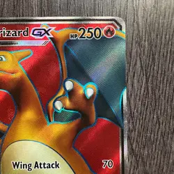 Charizard GX SM60 Promo Holo HP Crease Pokemon Card TCG - Image 3