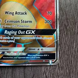 Charizard GX SM60 Promo Holo HP Crease Pokemon Card TCG - Image 5