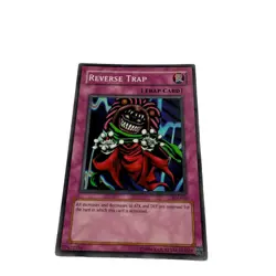 Yugioh CCG Collectable 1996 Konami Trap Card Reverse Trap - Image 4