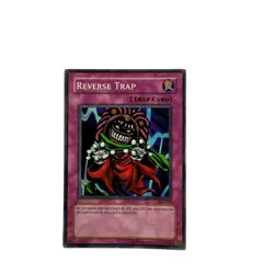 Yugioh CCG Collectable 1996 Konami Trap Card Reverse Trap - Image 6