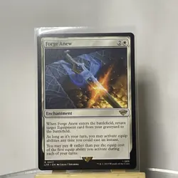 Forge Anew Card the Lord of the Rings Magic the Gathering NM Condition - Image 1