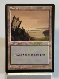 MTG Swamp Tempest Regular Land Magic - Image 1