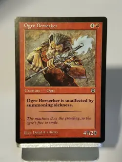 MTG Ogre Berserker Portal Second Age Regular Common Magic - Image 1