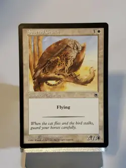 MTG Spotted Griffin Portal Regular Common Magic - Image 1