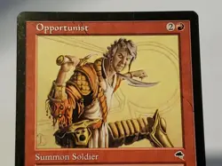 MTG Opportunist Tempest Regular Uncommon Magic - Image 2