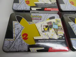 6X Pokemon Celebrations 25th Anniversary Collectorâ€™s Chest Lunch Box Tin Sealed - Image 5