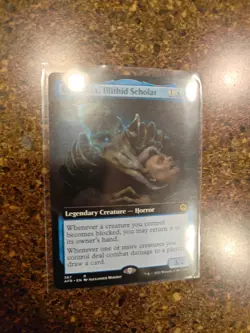 MTG Grazilaxx, Illithid Scholar Adventures in the Forgotten Realms Rare #367 - Image 1