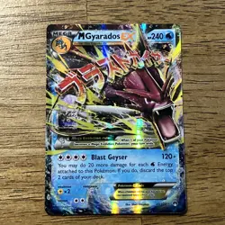 M Gyarados EX 27/122 Breakpoint Holo Pokemon - Image 1