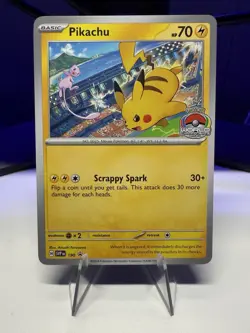 Pikachu Promo 2024 World Championships SVP EN 190 Pokemon Worlds - Image 1