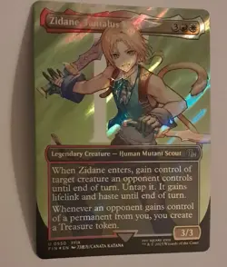 Zidane Tantalus Thief Surge FOIL NM/M FINAL FANTASY Magic the Gathering MTG - Image 1