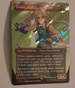 Zidane Tantalus Thief Surge FOIL NM/M FINAL FANTASY Magic the Gathering MTG - Image 1