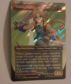 Zidane Tantalus Thief Surge FOIL NM/M FINAL FANTASY Magic the Gathering MTG - Image 3