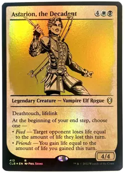 MTG Astarion, the Decadent *SHOWCASE FOIL* Battle for Baldur's Gate 413 NM - Image 2