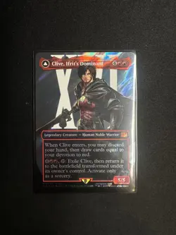 Clive, Ifrit's Dominant (Borderless) (Surge Foil) (0530) Final Fantasy Foil - Image 1