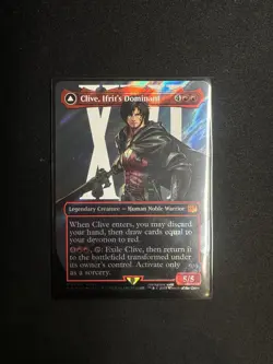 Clive, Ifrit's Dominant (Borderless) (Surge Foil) (0530) Final Fantasy Foil - Image 3