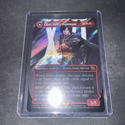 Clive, Ifrit's Dominant (Borderless) (Surge Foil) (0530) Final Fantasy Foil - Image 1