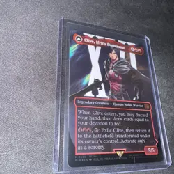 Clive, Ifrit's Dominant (Borderless) (Surge Foil) (0530) Final Fantasy Foil - Image 2