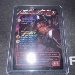 Clive, Ifrit's Dominant (Borderless) (Surge Foil) (0530) Final Fantasy Foil - Image 4