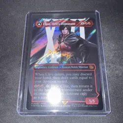 Clive, Ifrit's Dominant (Borderless) (Surge Foil) (0530) Final Fantasy Foil - Image 5