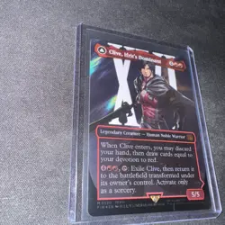 Clive, Ifrit's Dominant (Borderless) (Surge Foil) (0530) Final Fantasy Foil - Image 6