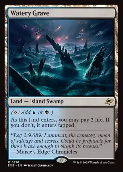 Watery Grave X1 FOIL -NM/M- Edge of Eternities - Image 2