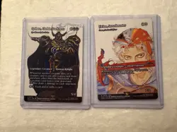 Yoshitaka Amano Arts REG. Golbez, Clad in Darkness  10 And Firion Swordmaster 3 - Image 1