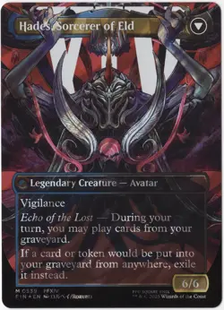 FF109 Magic The Gathering Emet-Selch, Unsundered Surge Foil 0539 FIN 2025 - Image 4