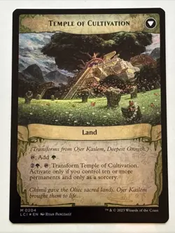 MTG The Lost Caverns of Ixalan Ojer Kaslem, Deepest Growth Foil 0204 NM Mythic - Image 2