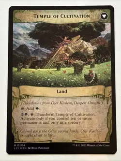 MTG The Lost Caverns of Ixalan Ojer Kaslem, Deepest Growth Foil 0204 NM Mythic - Image 4
