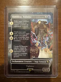 MTG Final Fantasy Summon: Yojimbo Borderless 0196 Non-Foil - Image 1
