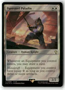 Puresteel Paladin (Surge Foil) Commander: Final Fantasy Foil - Image 1