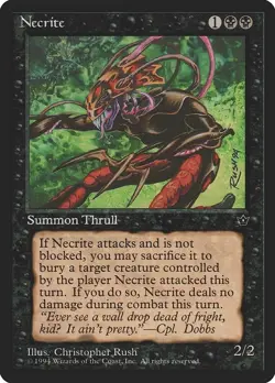 Necrite (Rush) - Fallen Empires (FEM) - MTG Rare English Non Foil - Image 1