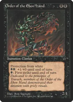 Order of the Ebon Hand (Spencer) - Fallen Empires - MTG Rare English Non Foil - Image 3