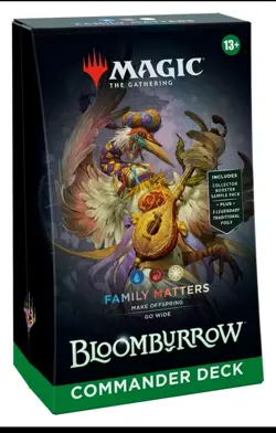 Magic The Gathering Bloomburrow - Family Matters - Commander Deck - Sealed - MTG - Image 1