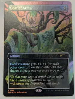 Coat of Arms Foil MTG Secret Lair Drop Series Julie Bell English NM-Mint - Image 1