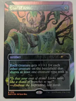 Coat of Arms Foil MTG Secret Lair Drop Series Julie Bell English NM-Mint - Image 3