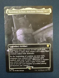 MTG Rammas Echor, Ancient Shield (Borderless) - Commander (LTC) NM - Image 3