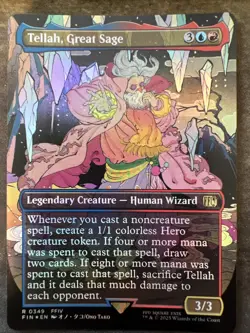 Tellah, Great Sage (Borderless) Final Fantasy Foil - Image 2
