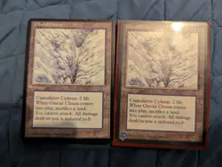 Glacial Chasm from Ice Age x2 - LP - MTG - Image 1