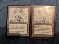Glacial Chasm from Ice Age x2 - LP - MTG - Image 2