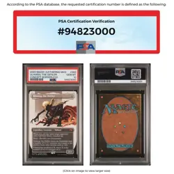 MTG Ulamog, the Defiler (Concept Borderless) PSA 10 MH3 GEM MT #383 LOW POP - Image 3