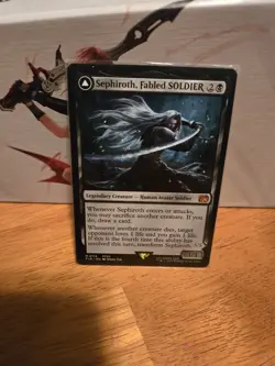 Sephiroth Fabled Soldier Final Fantasy Magic: The Gathering Card - Image 3